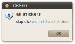 stickers