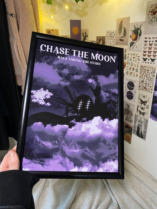 chase the moon poster