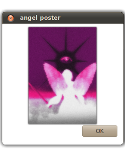 angel poster