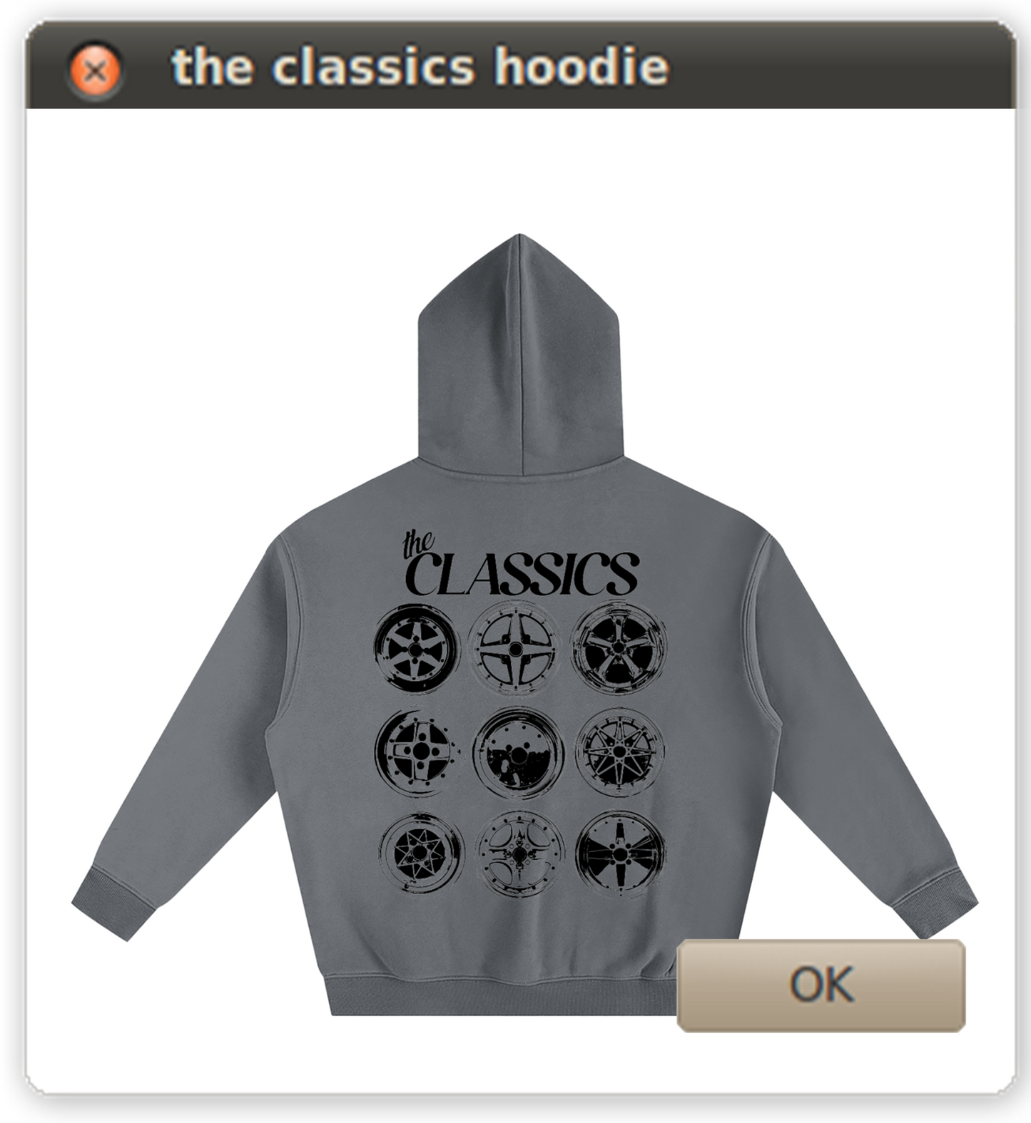 the classics hoodie