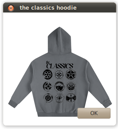 the classics hoodie