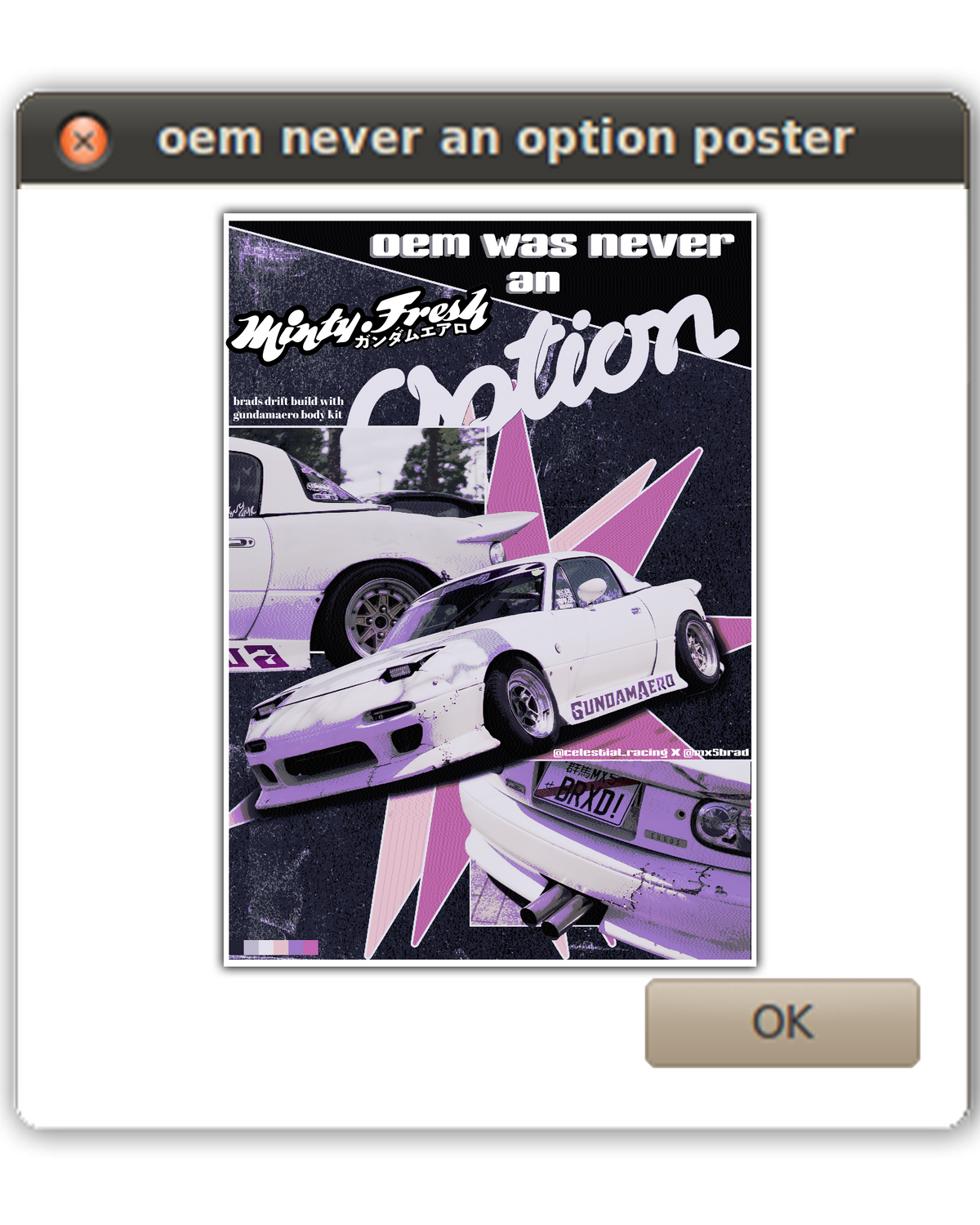 oem was never an option
