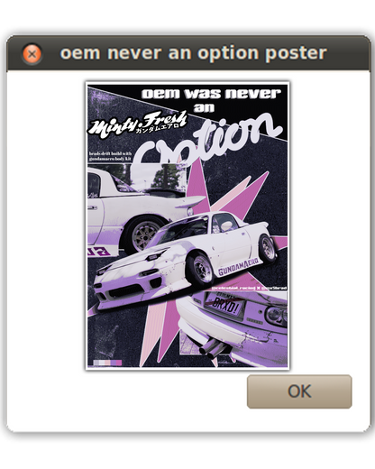 oem was never an option