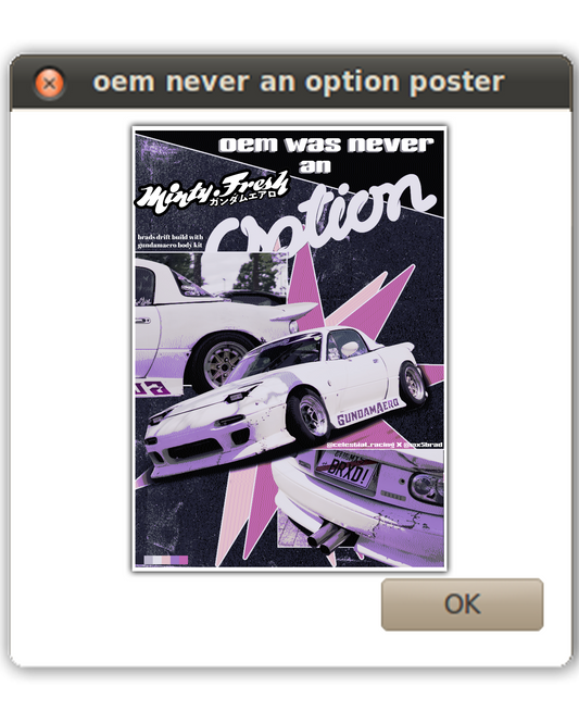 oem was never an option
